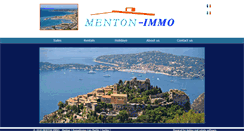 Desktop Screenshot of menton-location.fr