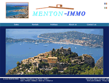 Tablet Screenshot of menton-location.fr